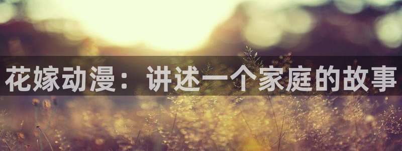 求里番动漫网站：花嫁动漫：讲述一个家庭的故事