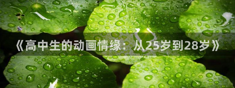 日本工口里番漫画全彩：《高中生的动画情缘：从25岁到28岁》